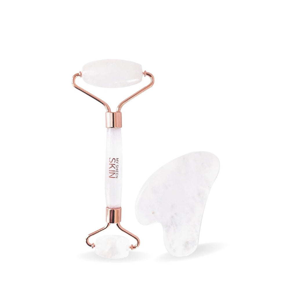 Cristy - Crystal Roller and Gua Sha Set